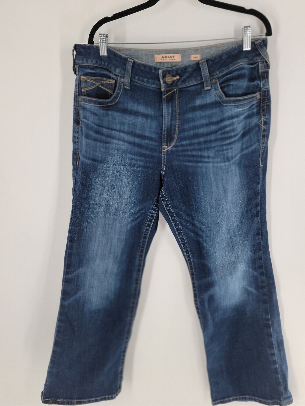 Ariat Women's Medium Blue Bootcut Jeans Size 34S